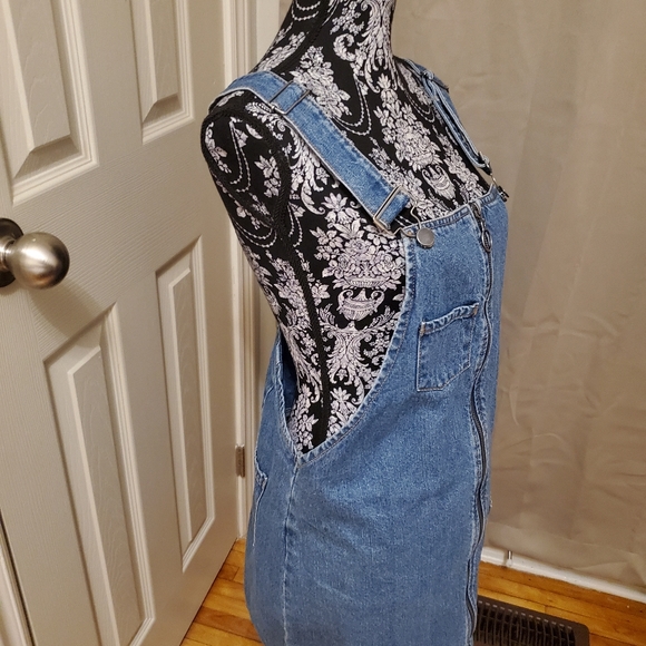 Jean Overall Skirt - Grey Condition - Picture 1 of 5